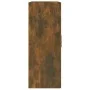 Engineered wood wall cabinet smoked oak 69.5x32.5x90 cm by vidaXL, Shelves and shelves - Ref: Foro24-817393, Price: 51,07 €, ...