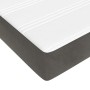 Dunkelgraue Taschenfederkernmatratze aus Samt, 160 x 200 x 20 cm von vidaXL, Matratzen - Ref: Foro24-347829, Preis: 222,36 €,...