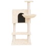 Katzenkratzbaum mit cremefarbenen Sisalstämmen, 108,5 cm von vidaXL, Katzenmöbel - Ref: Foro24-171597, Preis: 61,54 €, Rabatt: %