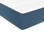 Dunkelblaue Taschenfederkernmatratze aus Samt, 90 x 200 x 20 cm von vidaXL, Matratzen - Ref: Foro24-347732, Preis: 155,50 €, ...