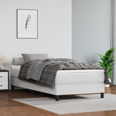 Weiße Taschenfederkernmatratze aus Kunstleder, 80 x 200 x 20 cm von vidaXL, Matratzen - Ref: Foro24-347683, Preis: 138,50 €, ...