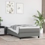Colchón de muelles ensacados tela gris oscuro 90x190x20 cm de vidaXL, Colchones - Ref: Foro24-347695, Precio: 145,93 €, Descu...