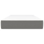Colchón de muelles ensacados tela gris oscuro 90x190x20 cm de vidaXL, Colchones - Ref: Foro24-347695, Precio: 145,93 €, Descu...