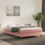 Pink velvet pocket spring mattress 140x200x20 cm by vidaXL, Mattresses - Ref: Foro24-347813, Price: 194,77 €, Discount: %