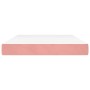 Pink velvet pocket spring mattress 140x200x20 cm by vidaXL, Mattresses - Ref: Foro24-347813, Price: 194,77 €, Discount: %
