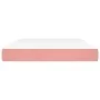 Taschenfederkernmatratze aus rosa Samt, 140 x 200 x 20 cm von vidaXL, Matratzen - Ref: Foro24-347813, Preis: 191,43 €, Rabatt: %