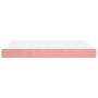 Pink velvet pocket spring mattress 140x200x20 cm by vidaXL, Mattresses - Ref: Foro24-347813, Price: 194,77 €, Discount: %