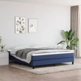 Pocket spring mattress blue fabric 160x200x20 cm by vidaXL, Mattresses - Ref: Foro24-347820, Price: 242,39 €, Discount: %