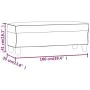 Black synthetic leather bench 100x35x41 cm by vidaXL, Banks - Ref: Foro24-349459, Price: 56,97 €, Discount: %