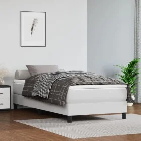 White synthetic leather pocket spring mattress 90x190x20cm by vidaXL, Mattresses - Ref: Foro24-347703, Price: 145,14 €, Disco...