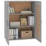 Armario colgante de pared gris Sonoma 69,5x32,5x90 cm de vidaXL, Aparadores - Ref: Foro24-817397, Precio: 66,34 €, Descuento: %