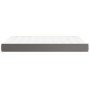 Gray synthetic leather pocket spring mattress 140x190x20 cm by vidaXL, Mattresses - Ref: Foro24-347786, Price: 235,79 €, Disc...