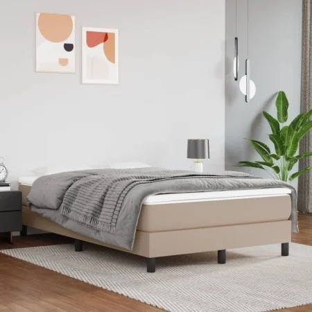 Colchón de muelles ensacados cuero sintético 120x200x20 cm de vidaXL, Colchones - Ref: Foro24-347767, Precio: 174,74 €, Descu...