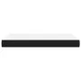 Colchón de muelles ensacados tela negro 120x200x20 cm de vidaXL, Colchones - Ref: Foro24-347756, Precio: 198,82 €, Descuento: %