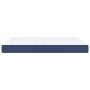 Colchón de muelles ensacados tela azul 140x200x20 cm de vidaXL, Colchones - Ref: Foro24-347800, Precio: 228,62 €, Descuento: %