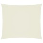 Toldo de vela rectangular tela Oxford color crema 2,5x3 m