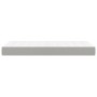 Taschenfederkernmatratze hellgrauer Stoff 90x200x20 cm von vidaXL, Matratzen - Ref: Foro24-347714, Preis: 153,51 €, Rabatt: %