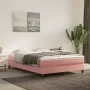 Colchón de muelles ensacados terciopelo rosa 140x190x20 cm de vidaXL, Colchones - Ref: Foro24-347793, Precio: 199,46 €, Descu...