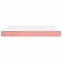 Taschenfederkernmatratze aus rosa Samt, 140 x 190 x 20 cm von vidaXL, Matratzen - Ref: Foro24-347793, Preis: 202,46 €, Rabatt: %