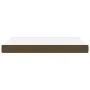 Pocket spring mattress dark brown fabric 140x200x20 cm by vidaXL, Mattresses - Ref: Foro24-347797, Price: 203,24 €, Discount: %