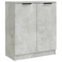 Aparador de 3 piezas madera contrachapada gris hormigón de vidaXL, Aparadores - Ref: Foro24-3115783, Precio: 213,69 €, Descue...