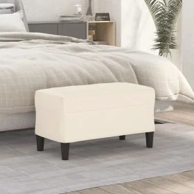 Cream-colored velvet bench 70x35x41 cm by vidaXL, Banks - Ref: Foro24-349405, Price: 50,02 €, Discount: %