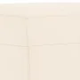Cremefarbene Samtbank 70x35x41 cm von vidaXL, Banken - Ref: Foro24-349405, Preis: 50,02 €, Rabatt: %