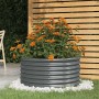 Jardinera acero galvanizado antracita 80x80x36 cm