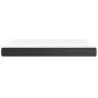 Colchón de muelles ensacados cuero sintético negro 140x200x20cm de vidaXL, Colchones - Ref: Foro24-347802, Precio: 234,44 €, ...