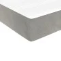Hellgraue Taschenfederkernmatratze aus Samt, 100 x 200 x 20 cm von vidaXL, Matratzen - Ref: Foro24-347748, Preis: 136,58 €, R...
