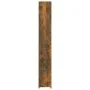 Badezimmerschrank aus geräuchertem Eichensperrholz, 25 x 26,5 x 170 cm von vidaXL, Badezimmermöbel - Ref: Foro24-815960, Prei...