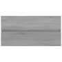 Sonoma-Waschbeckenschrank aus grauem Sperrholz, 90 x 38,5 x 45 cm von vidaXL, Badezimmermöbel - Ref: Foro24-815655, Preis: 53...