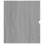 Sonoma-Waschbeckenschrank aus grauem Sperrholz, 90 x 38,5 x 45 cm von vidaXL, Badezimmermöbel - Ref: Foro24-815655, Preis: 53...