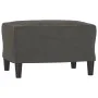 Dark gray velvet footstool 60x50x41 cm by vidaXL, Ottomans - Ref: Foro24-349294, Price: 53,81 €, Discount: %