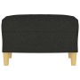 Black fabric footrest 60x50x41 cm by vidaXL, Ottomans - Ref: Foro24-349267, Price: 55,41 €, Discount: %