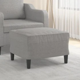 Light gray fabric footstool 60x50x41 cm by vidaXL, Ottomans - Ref: Foro24-349279, Price: 53,11 €, Discount: %