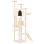 Katzenkratzbaum mit Sisalpfosten creme 191 cm von vidaXL, Katzenmöbel - Ref: Foro24-171594, Preis: 121,91 €, Rabatt: %
