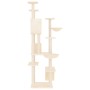 Katzenkratzbaum mit Sisalpfosten creme 191 cm von vidaXL, Katzenmöbel - Ref: Foro24-171594, Preis: 121,91 €, Rabatt: %