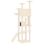 Cat scratcher with cream sisal posts 191 cm by vidaXL, Cat furniture - Ref: Foro24-171594, Price: 121,91 €, Discount: %
