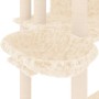 Katzenkratzbaum mit Sisalpfosten creme 191 cm von vidaXL, Katzenmöbel - Ref: Foro24-171594, Preis: 121,91 €, Rabatt: %