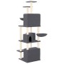 Cat scratching post with dark gray sisal posts 180 cm by vidaXL, Cat furniture - Ref: Foro24-171602, Price: 104,19 €, Discoun...