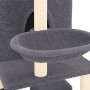 Cat scratching post with dark gray sisal posts 180 cm by vidaXL, Cat furniture - Ref: Foro24-171602, Price: 104,19 €, Discoun...