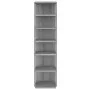 Mueble zapatero madera contrachapada gris Sonoma 27,5x27x102 cm by vidaXL, Shoe racks and shoe organizers - Ref: Foro24-81597...