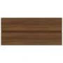 Mueble de lavabo madera ingeniería roble marrón 100x38,5x45 cm de vidaXL, Muebles de baño - Ref: Foro24-815659, Precio: 62,50...