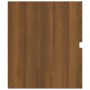 Brown oak engineered wood washbasin cabinet 100x38.5x45 cm by vidaXL, Bathroom furniture - Ref: Foro24-815659, Price: 63,23 €...