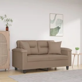 Dekokissen 2 Stück taupegrauer Mikrofaserstoff 40x40 cm von vidaXL, Kissen - Ref: Foro24-349495, Preis: 15,39 €, Rabatt: %