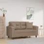 Decorative cushions 2 pcs taupe gray microfiber fabric 40x40 cm by vidaXL, Cushions - Ref: Foro24-349495, Price: 15,21 €, Dis...
