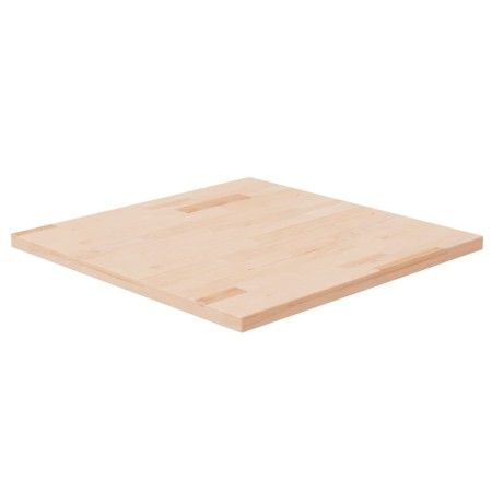 Untreated oak wood square table top 60x60x2.5cm by vidaXL, Table tops - Ref: Foro24-342930, Price: 75,98 €, Discount: %