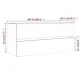 Mueble de lavabo madera ingeniería roble marrón 100x38,5x45 cm de vidaXL, Muebles de baño - Ref: Foro24-815659, Precio: 62,50...