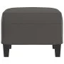 Gray synthetic leather footstool 60x50x41 cm by vidaXL, Ottomans - Ref: Foro24-349338, Price: 53,07 €, Discount: %